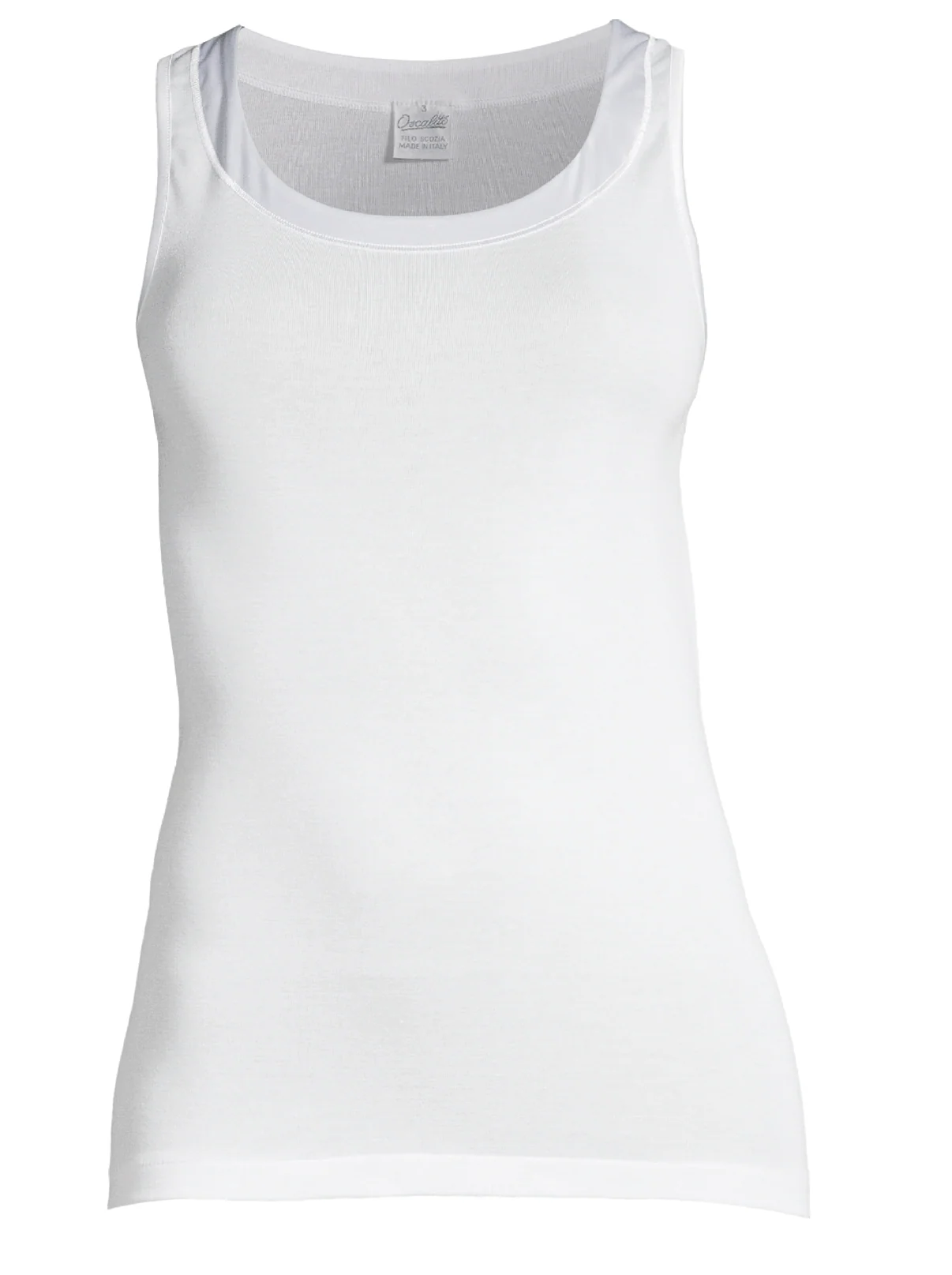 Filoscozia® Tank Top with satin edging 16122 - Image 14