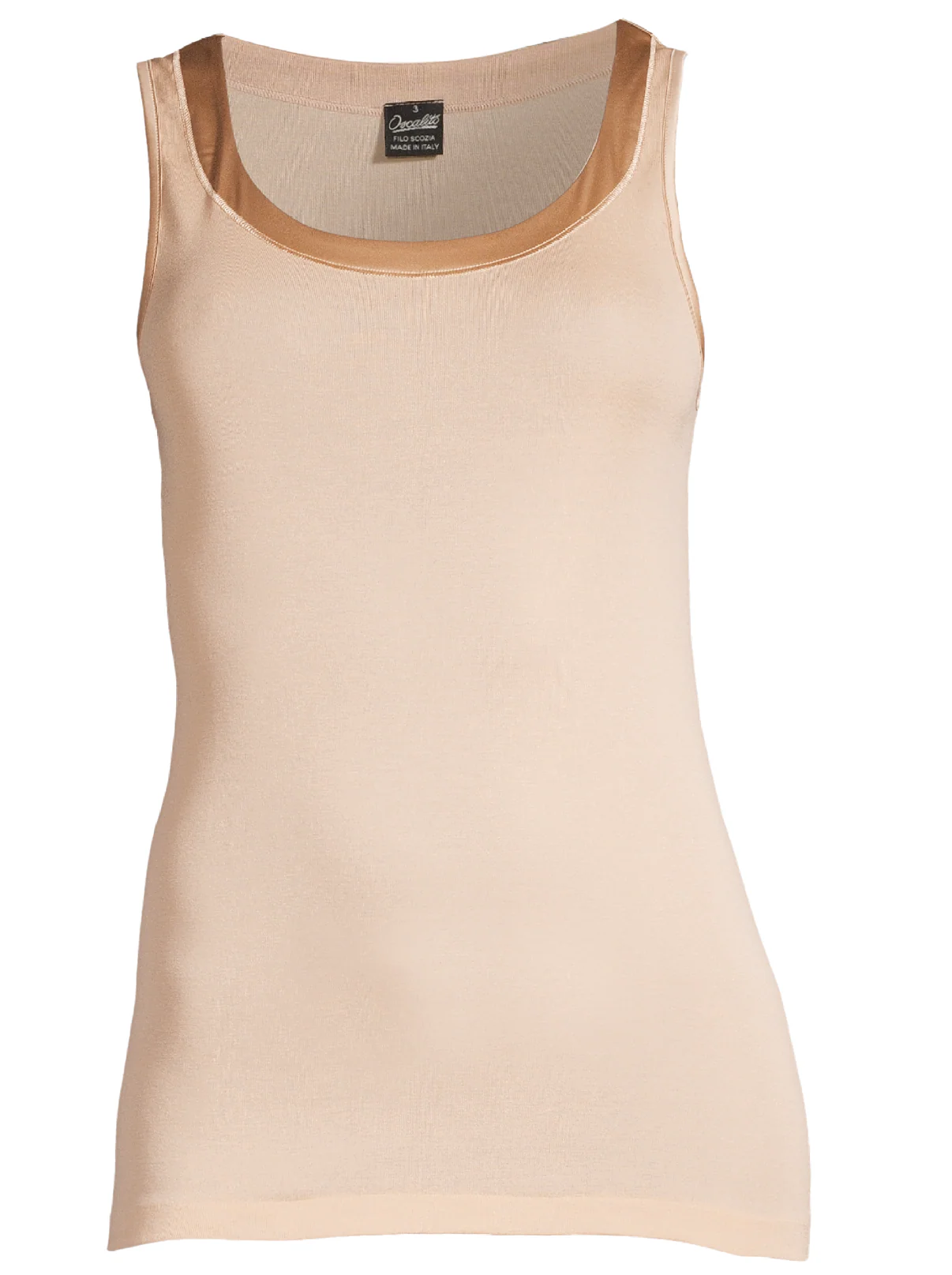 Filoscozia® Tank Top with satin edging 16122 - Image 2