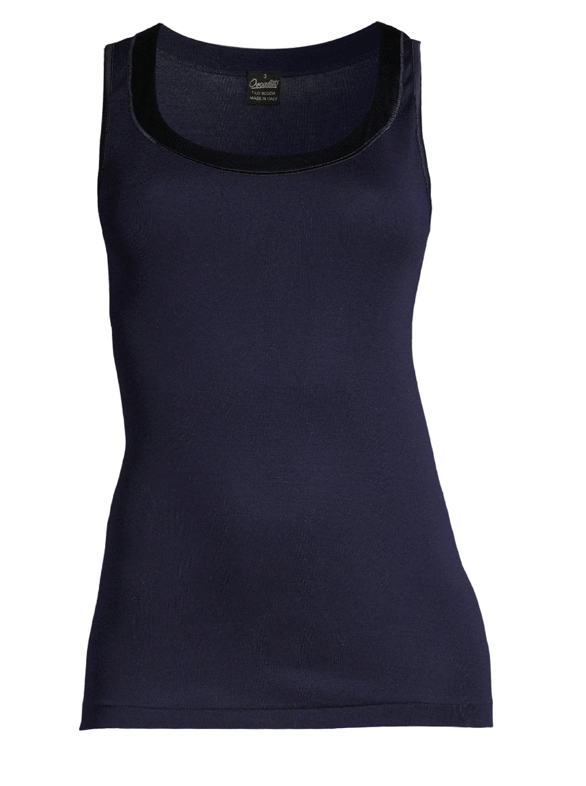 Filoscozia® Tank Top with satin edging 16122 - Image 5