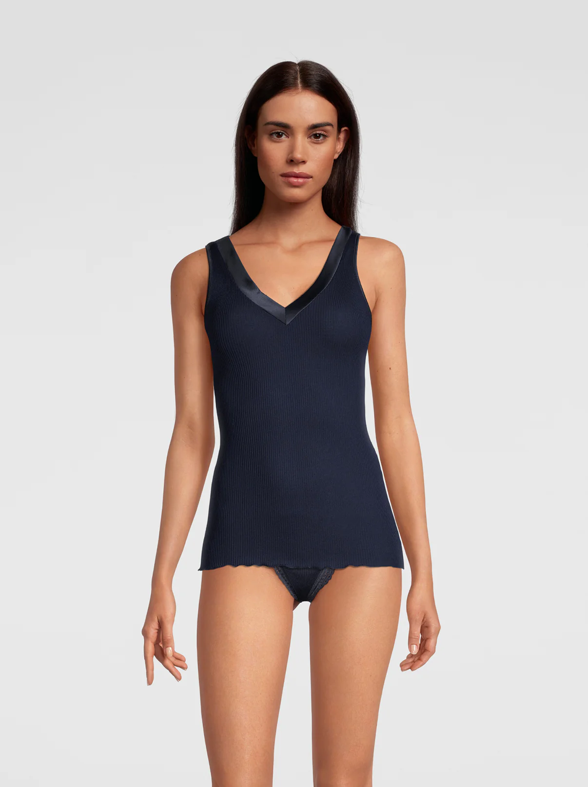 Filoscozia® Tank Top with Satin Edging 16132 - Image 10