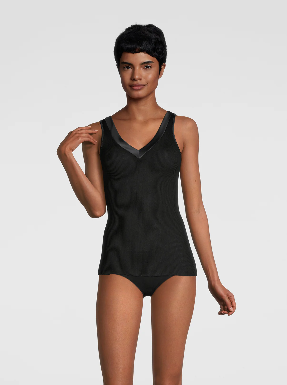 Filoscozia® Tank Top with Satin Edging 16132 - Image 7