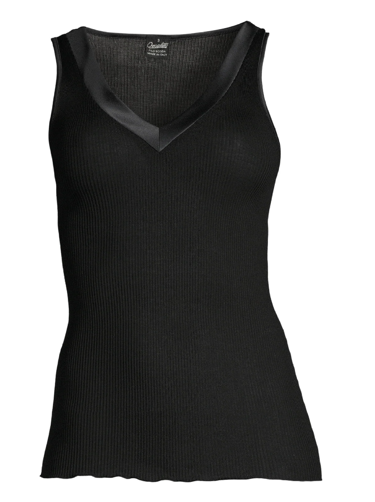 Filoscozia® Tank Top with Satin Edging 16132 - Image 9