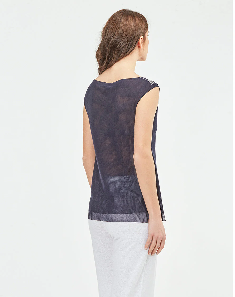 Top 100% Tulle Cotton 5744 - Image 2