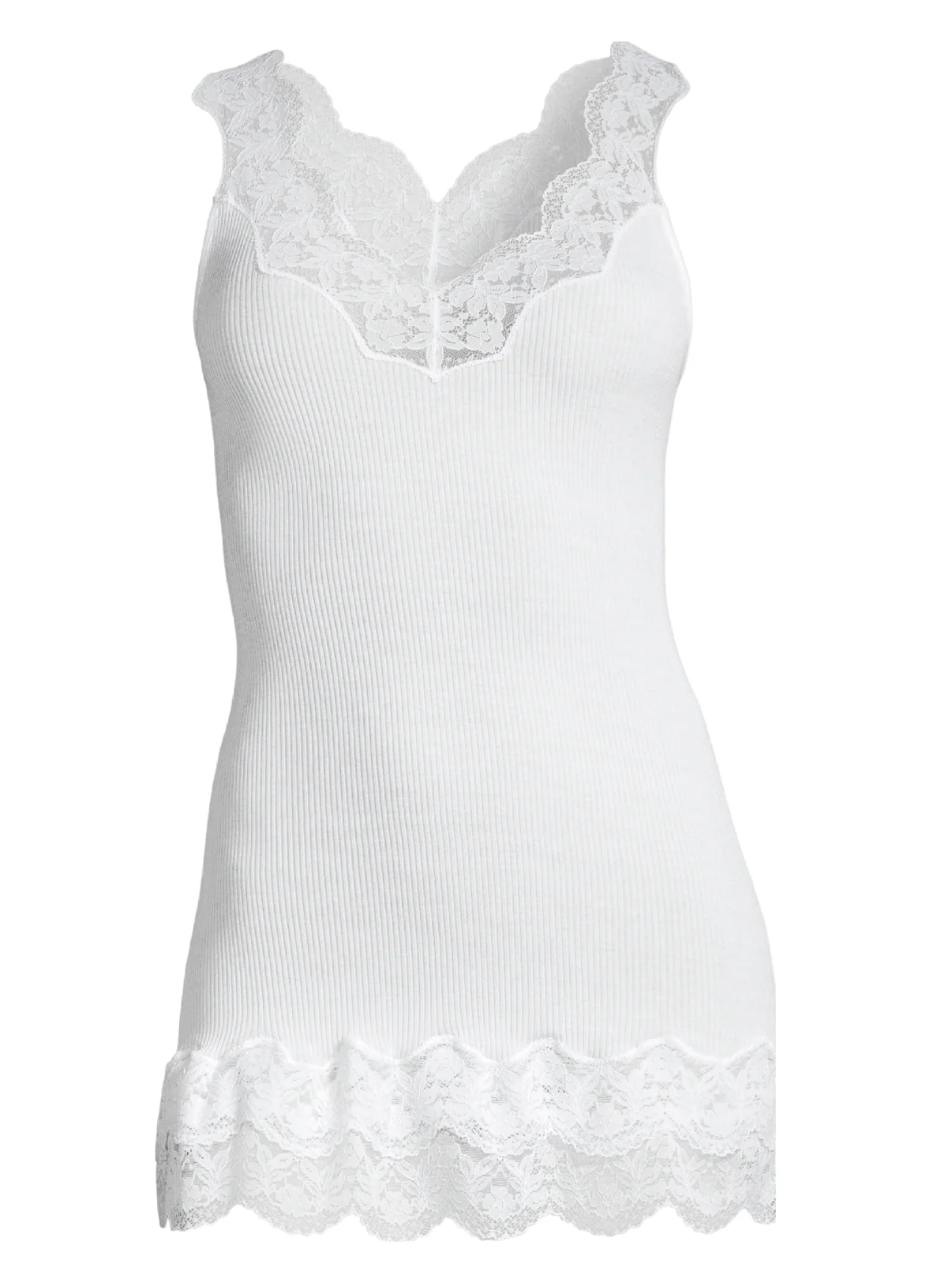 Filoscozia Tank Babydoll with Leavers Lace 7006 - Image 3