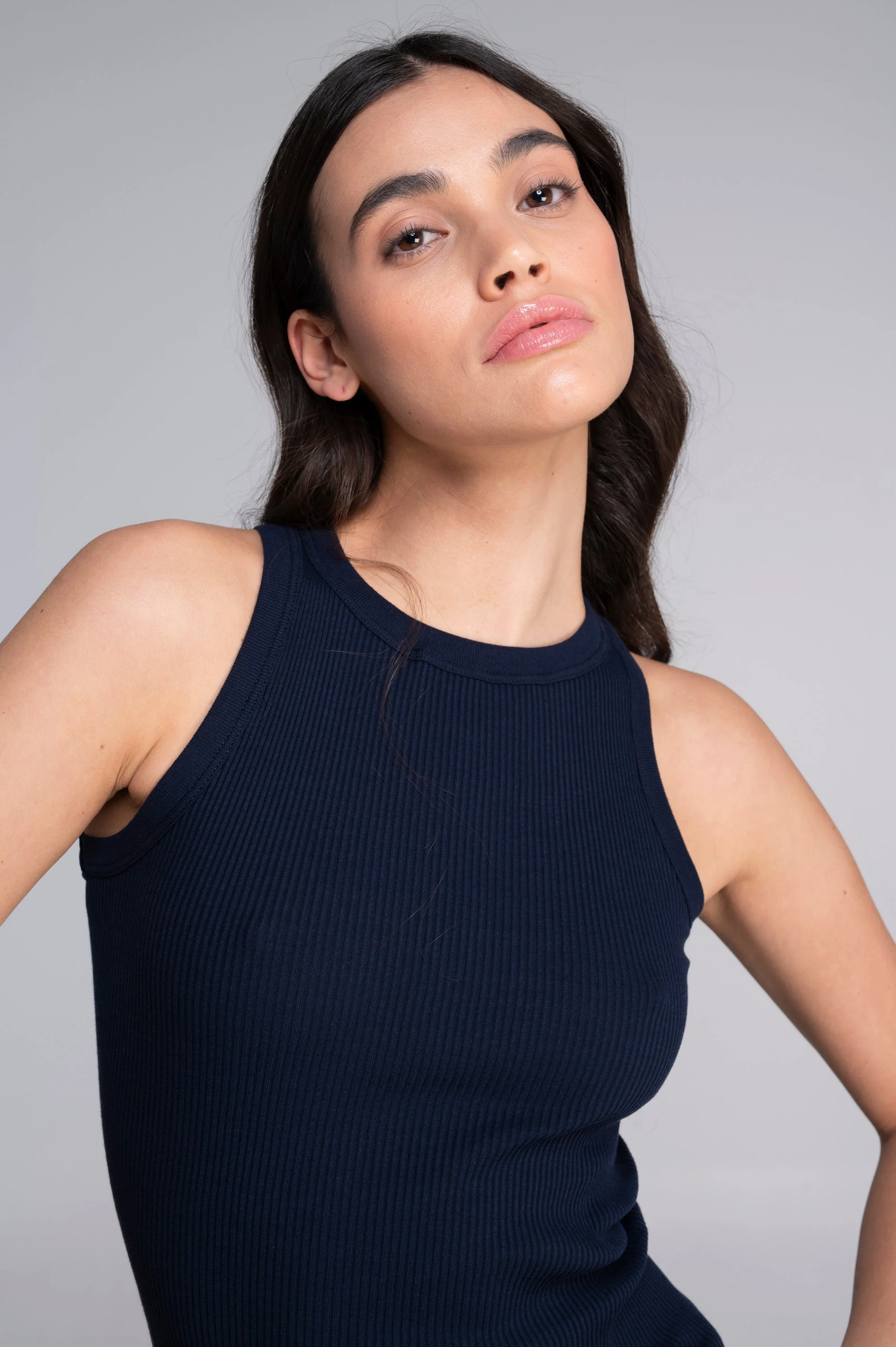 Cotton halterneck top 7165 - Image 27