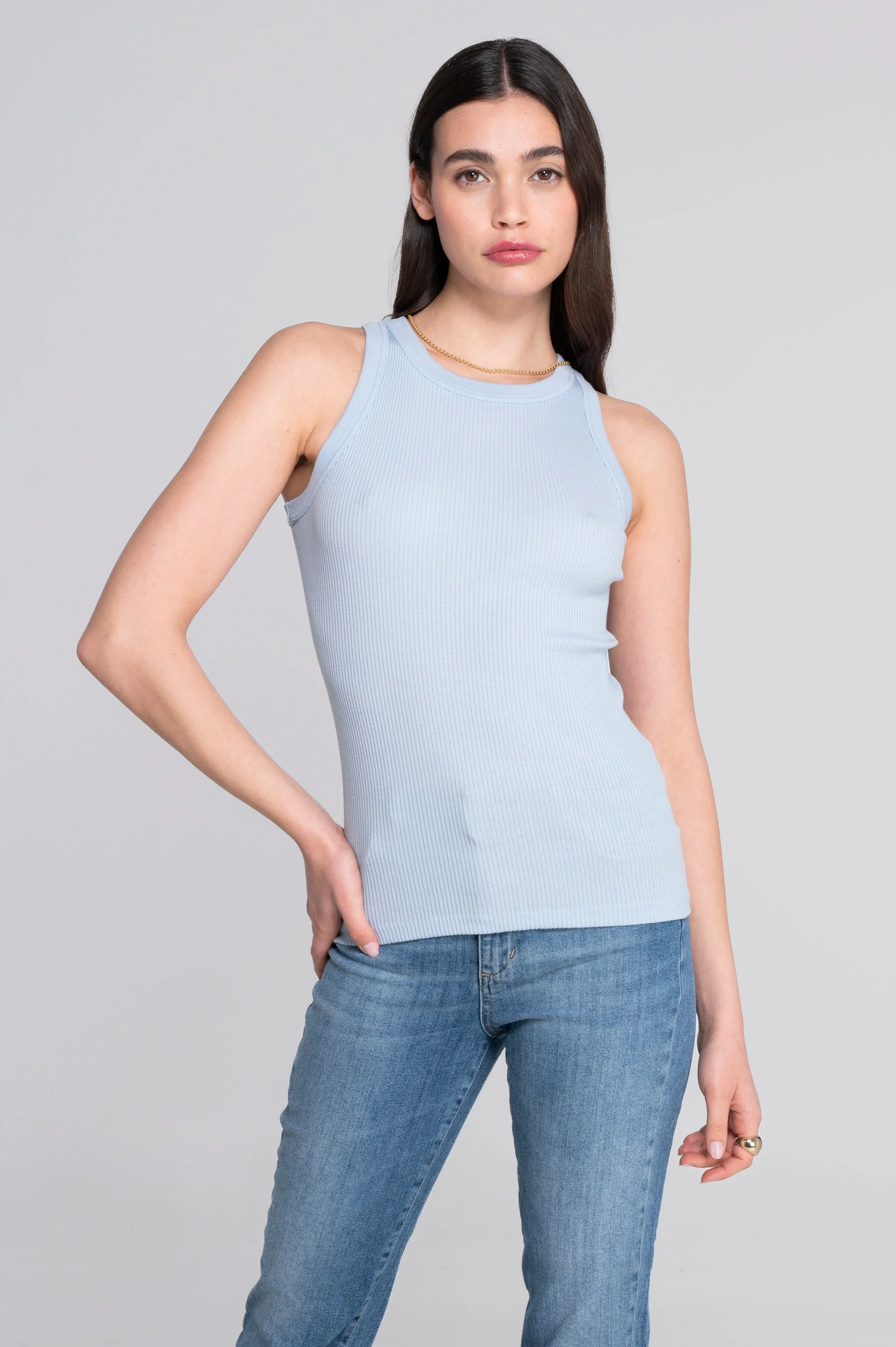 Cotton halterneck top 7165 - Image 30