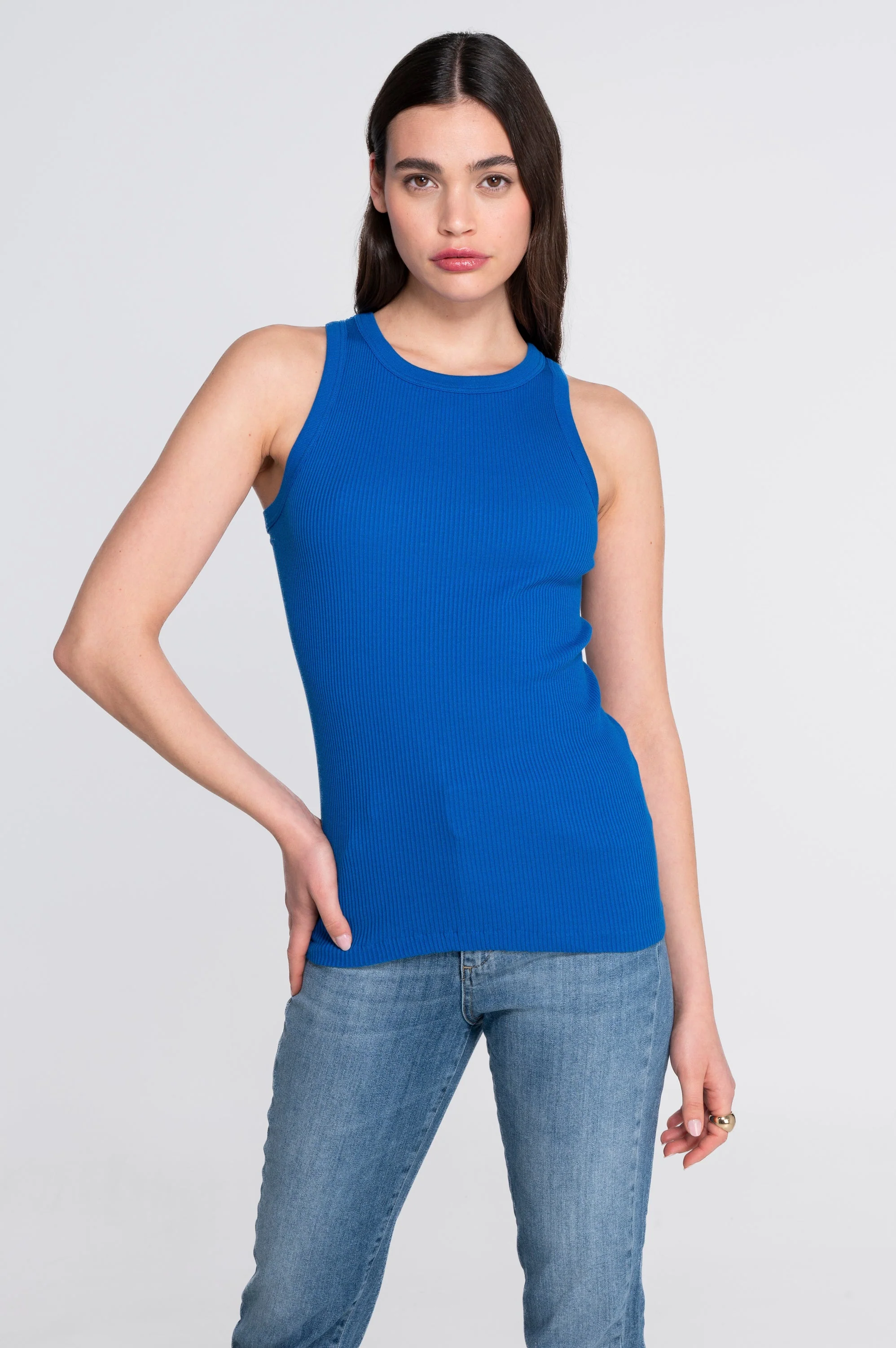Cotton halterneck top 7165 - Image 42