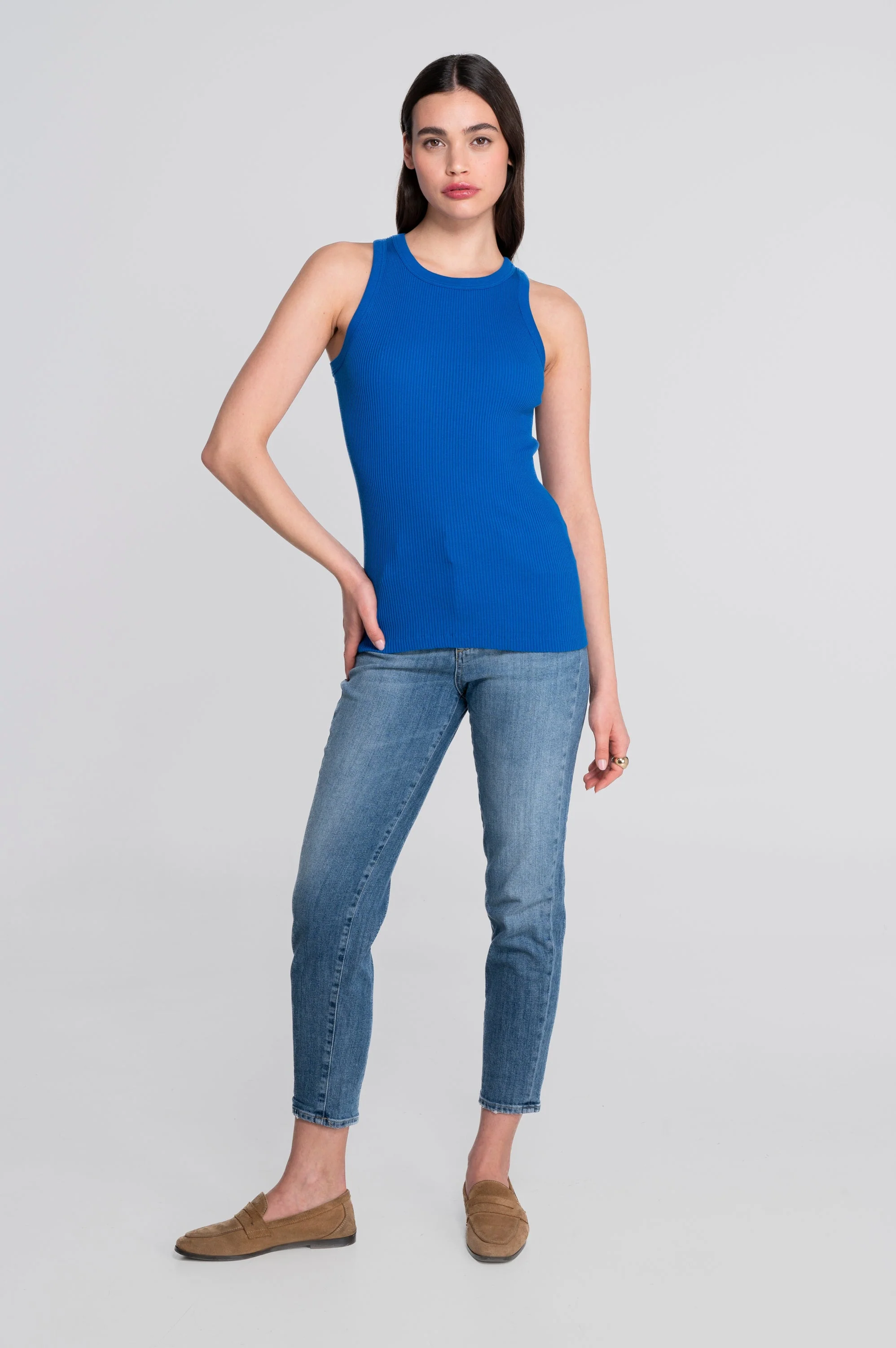 Cotton halterneck top 7165 - Image 53