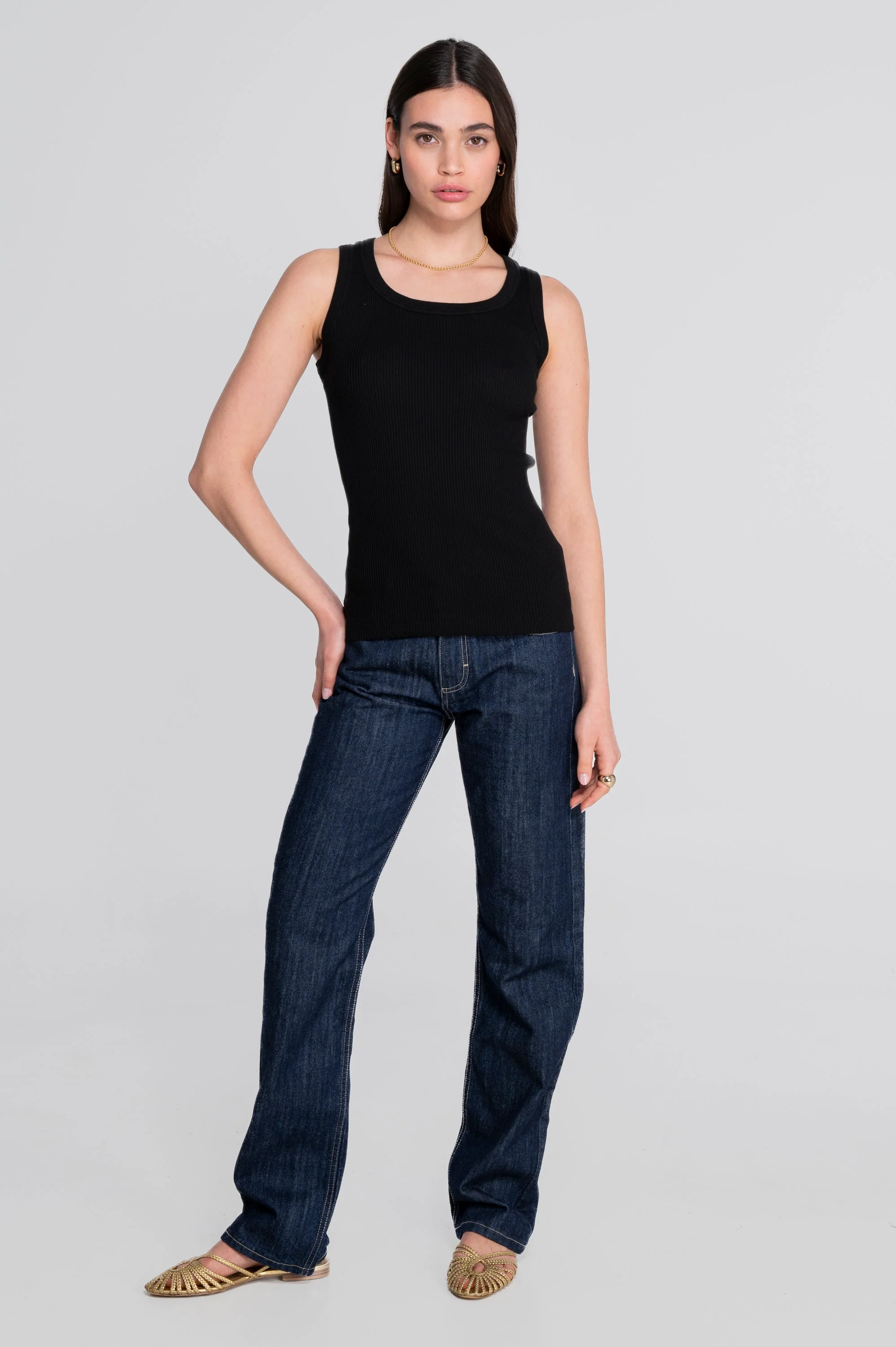 Cotton tank top 7166 - Image 27