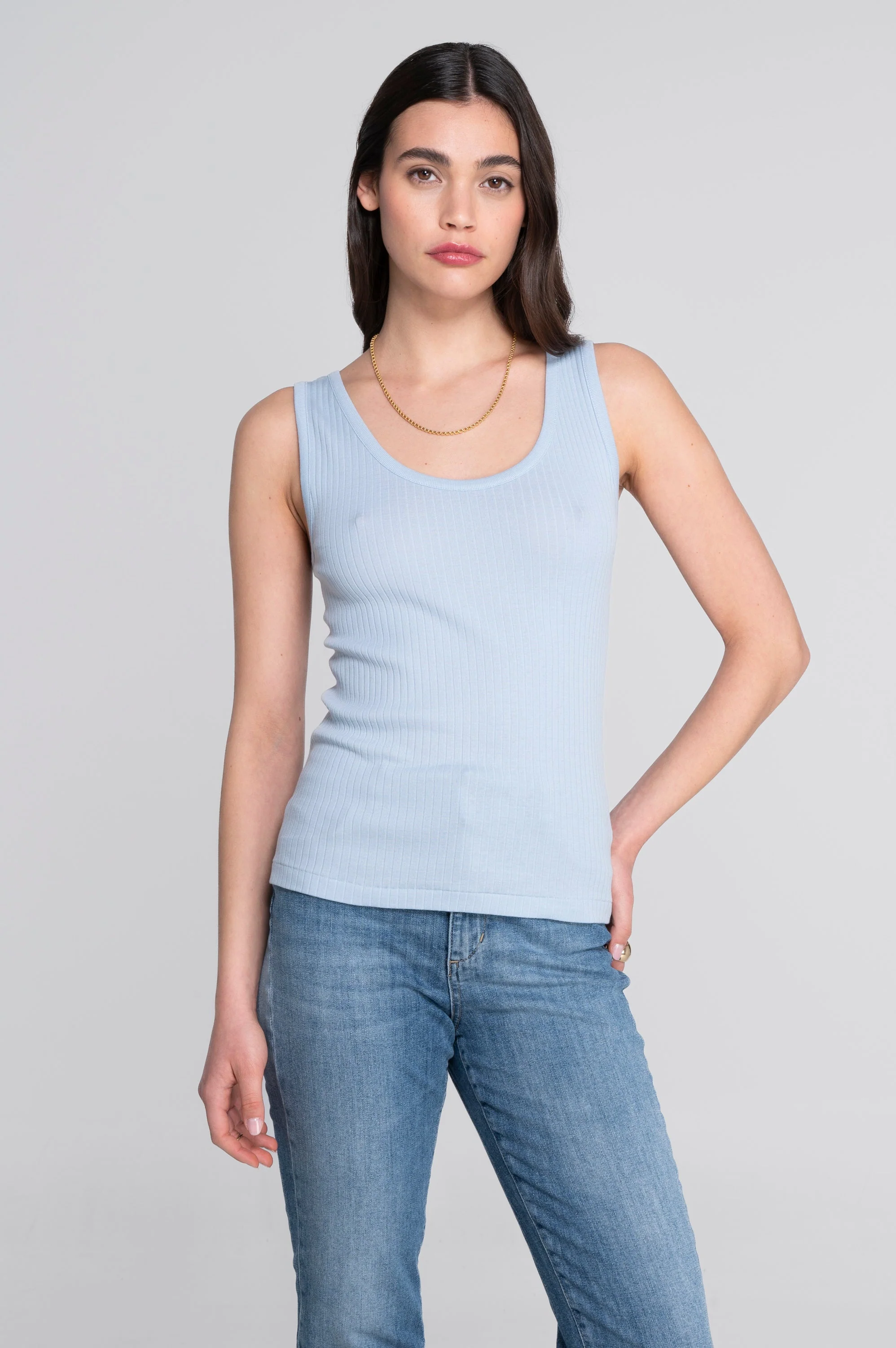 Cotton tank top 7561 - Image 29