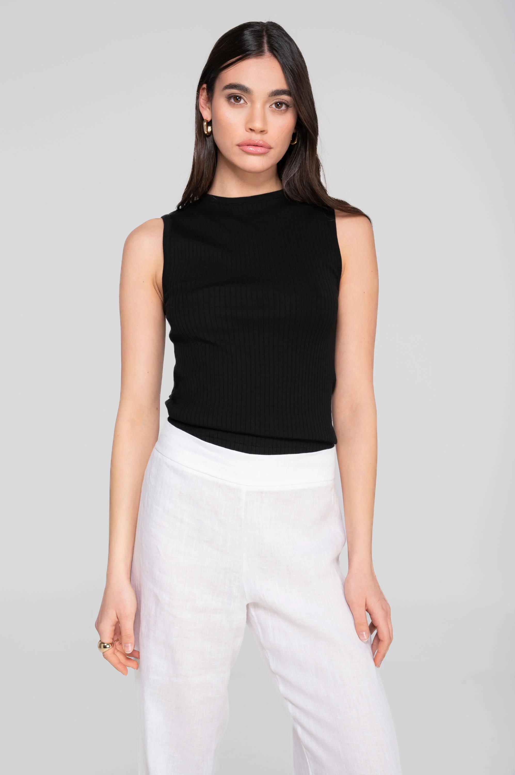 Cotton round neck top 7562 - Image 11
