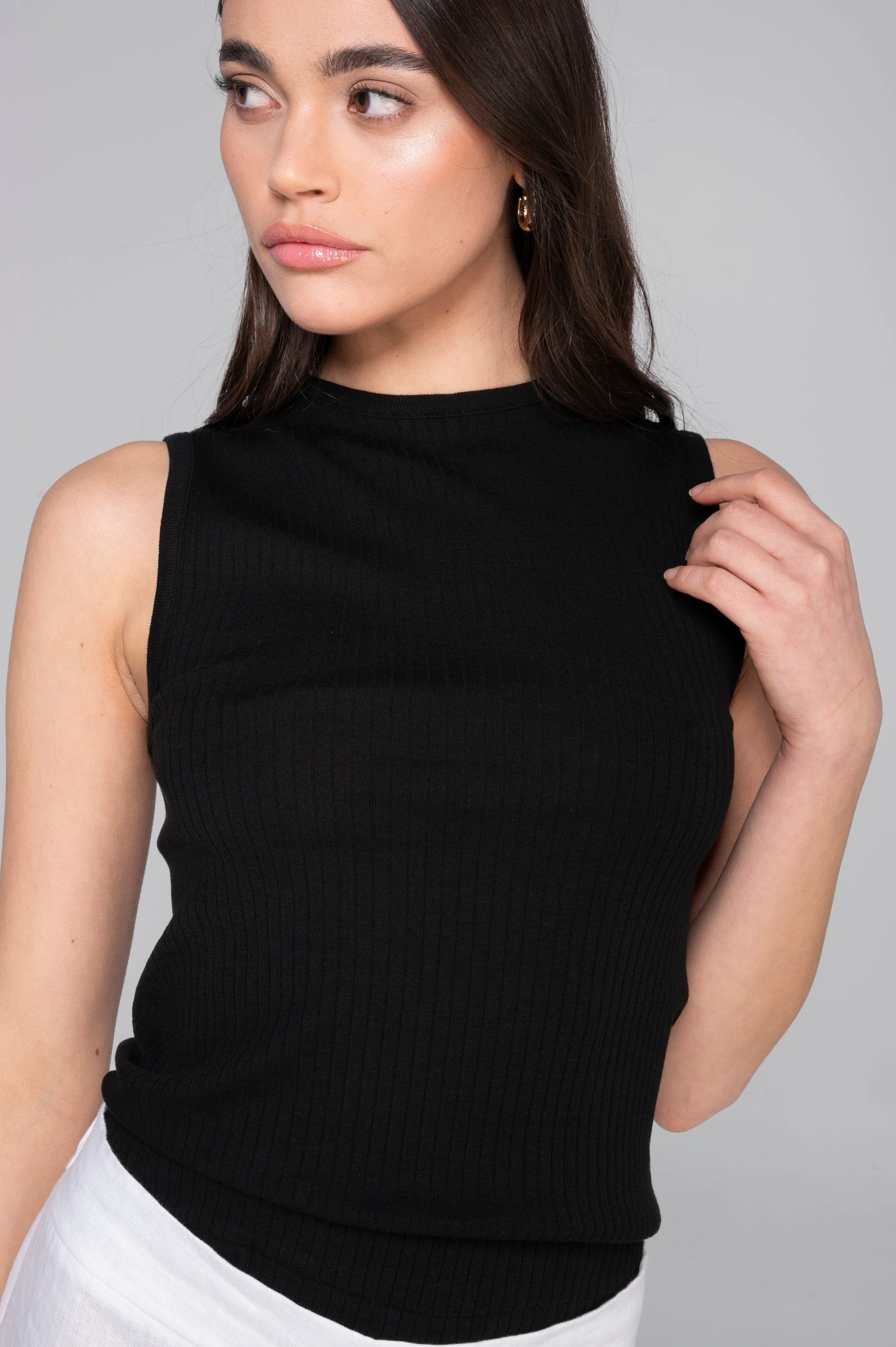 Cotton round neck top 7562 - Image 13