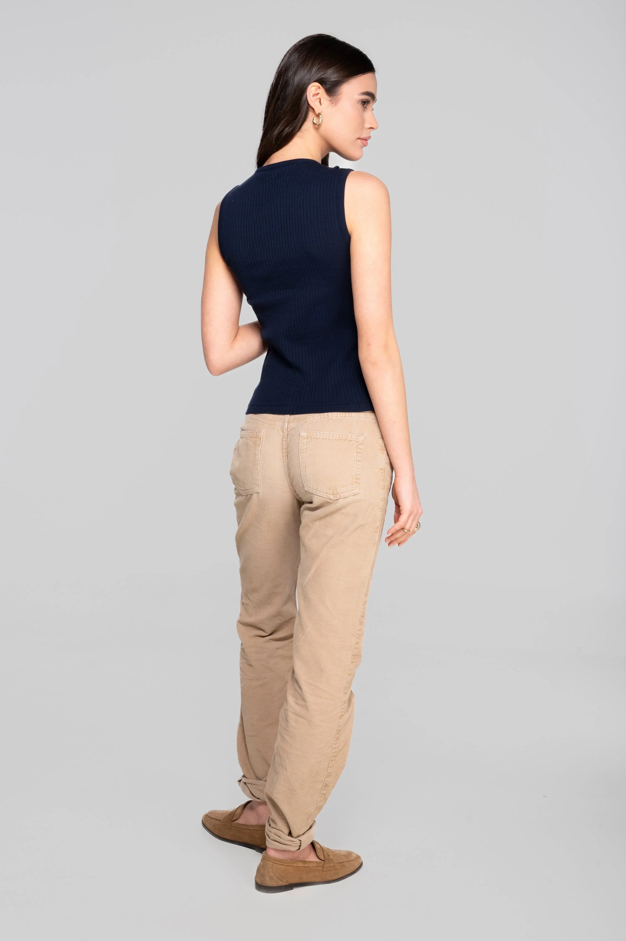 Cotton round neck top 7562 - Image 18