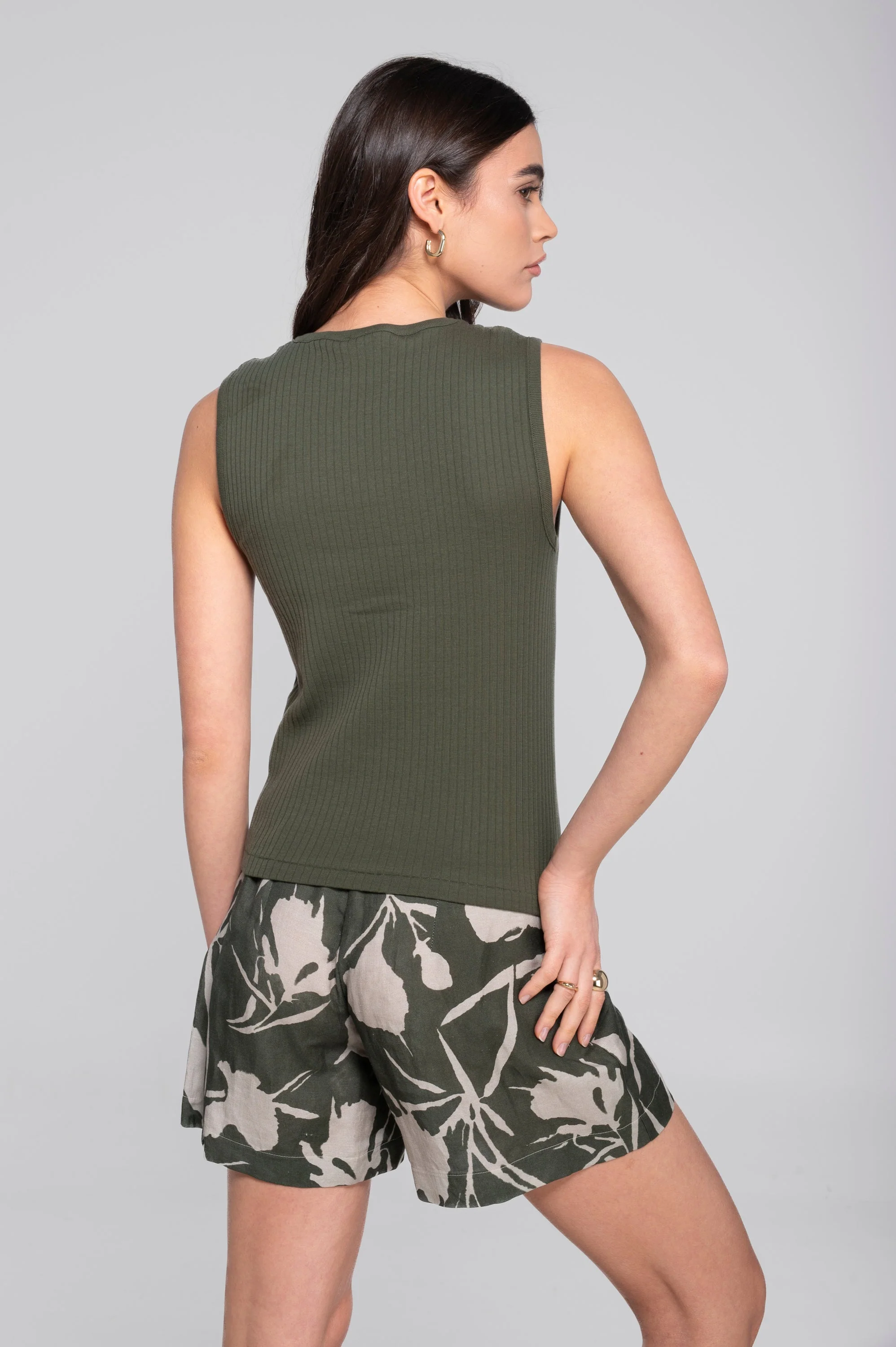 Cotton round neck top 7562 - Image 20