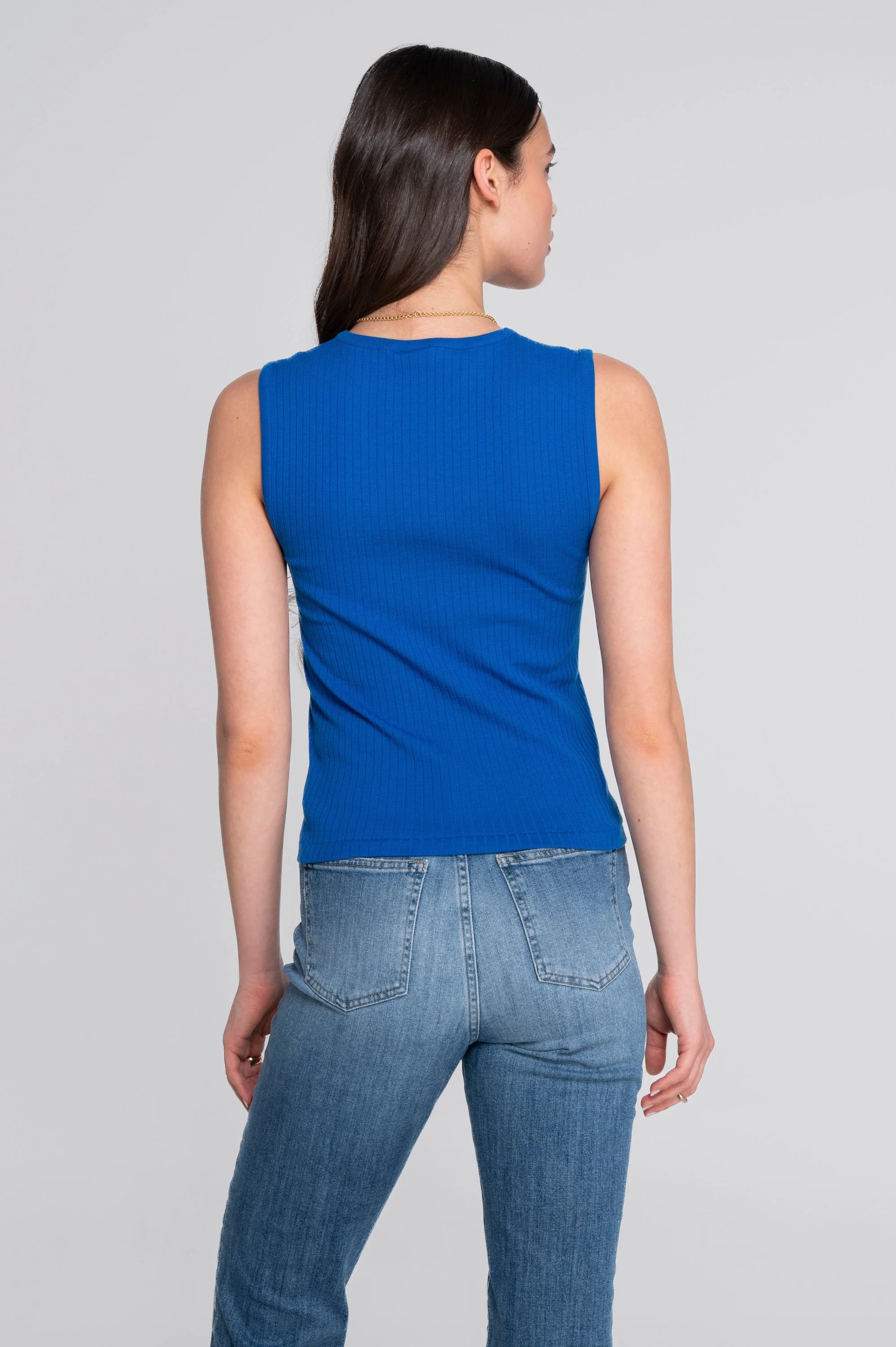 Cotton round neck top 7562 - Image 36