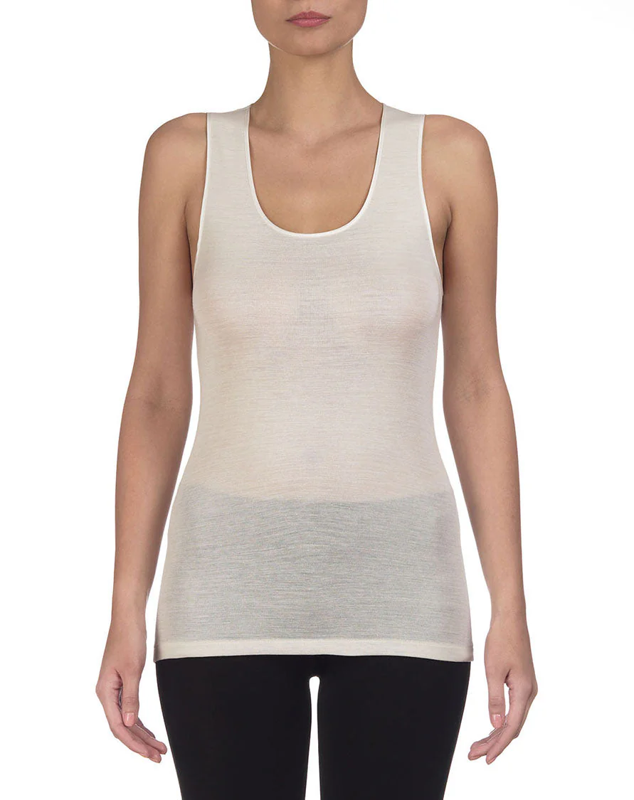 Tank Top in pure Merino Wool 135 - Image 4