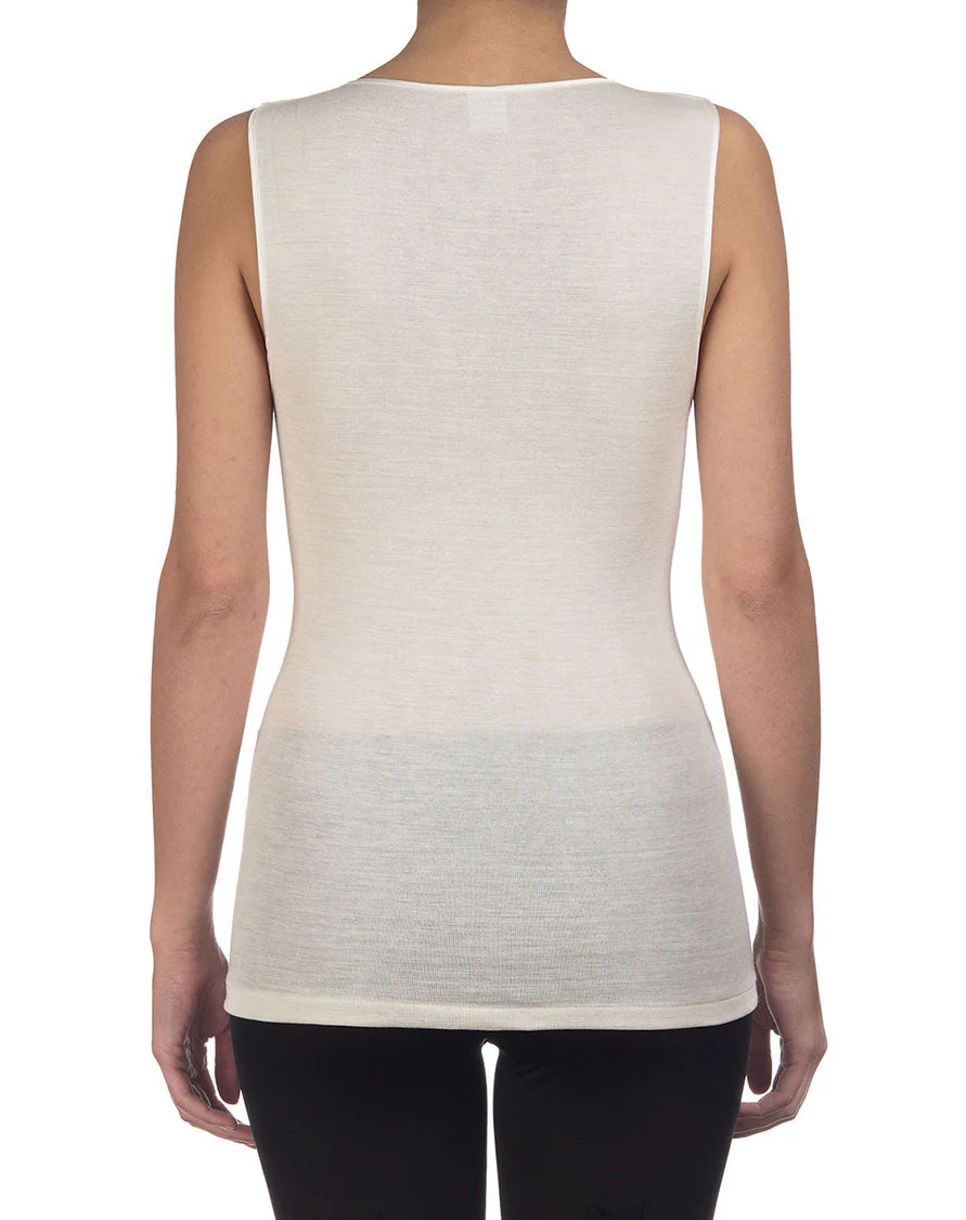 Tank Top in pure Merino Wool 135 - Image 5