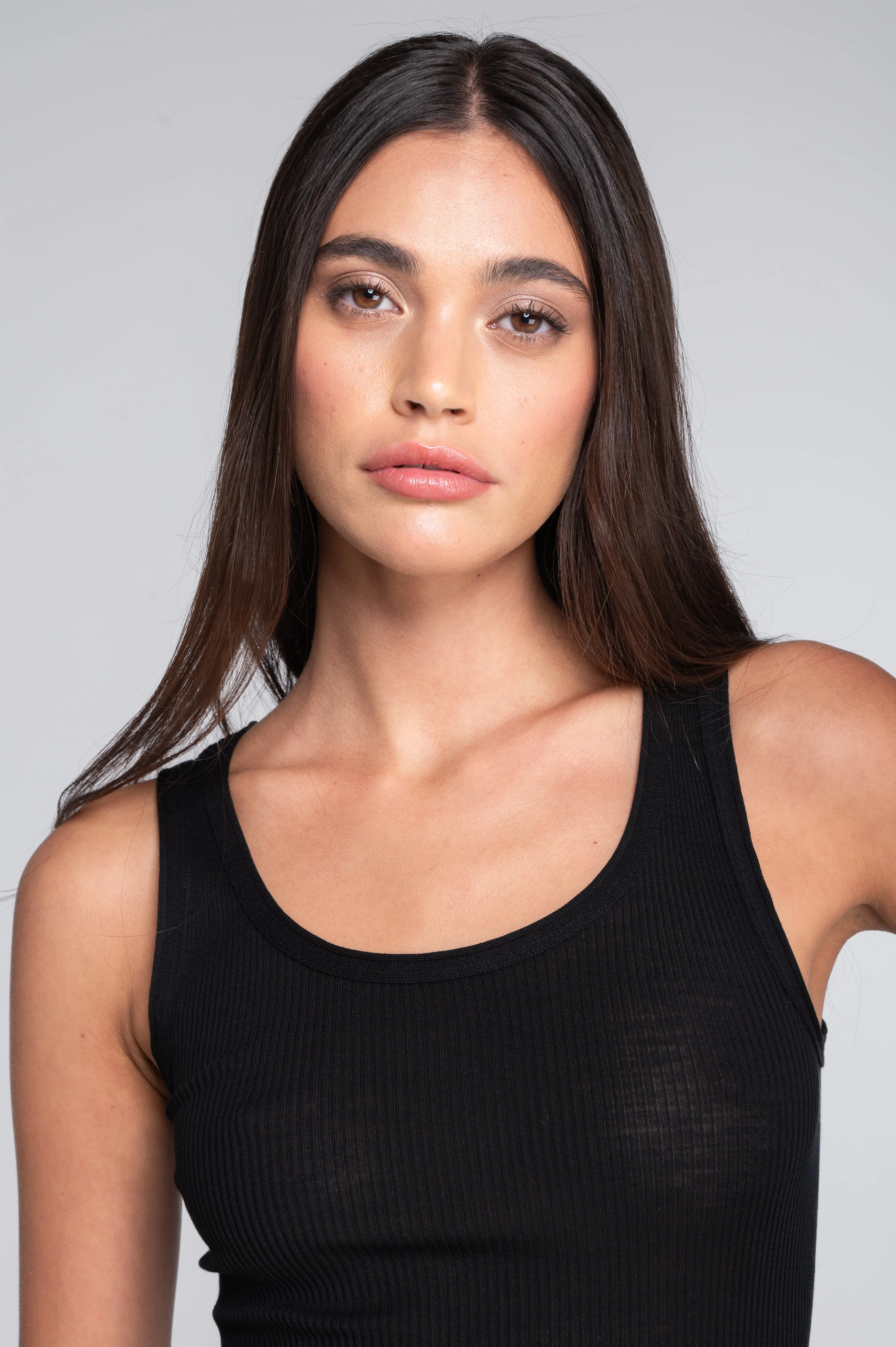 Wool and silk tank top 3442R - Image 9