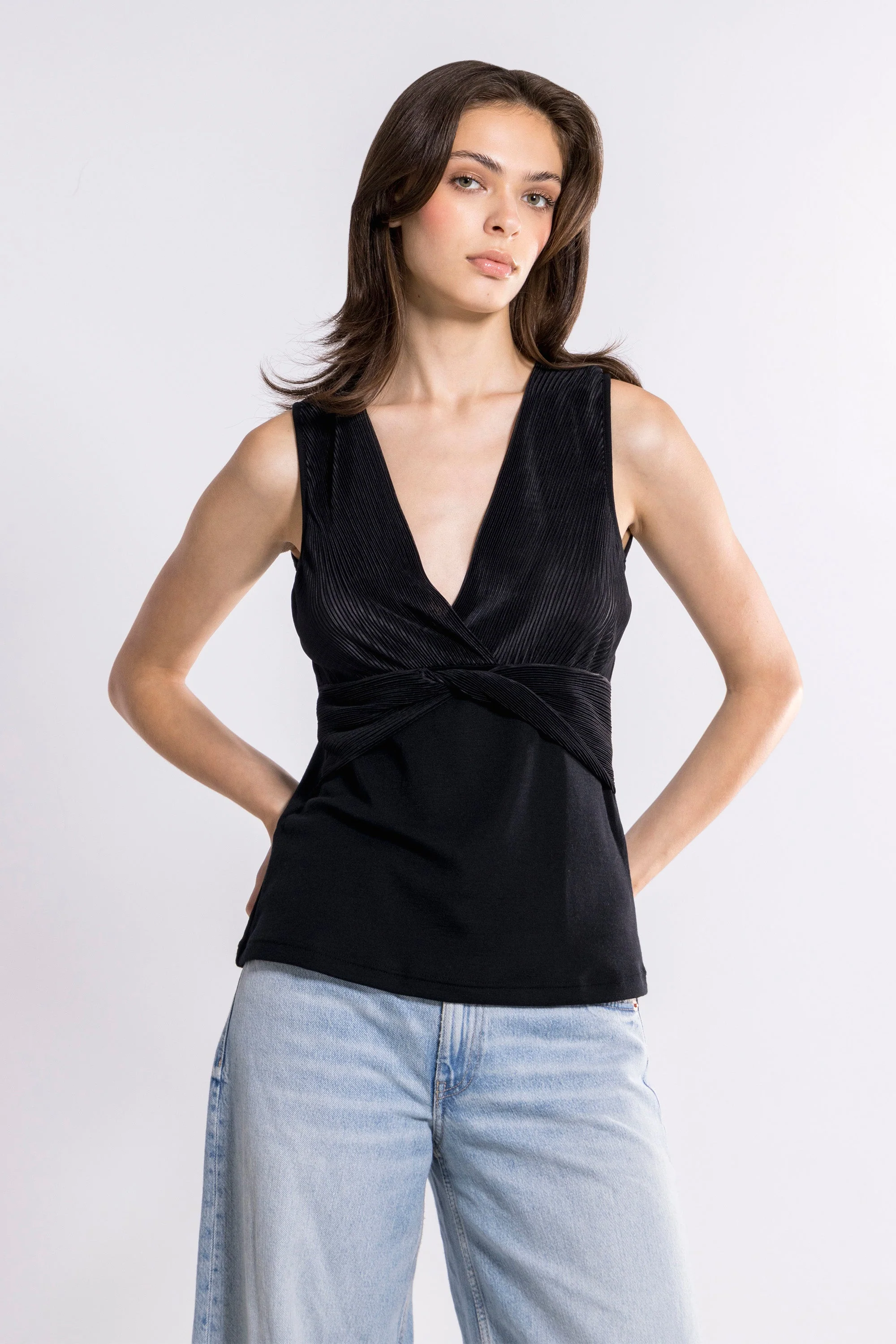 TankTop Woman Wool Silk 6874