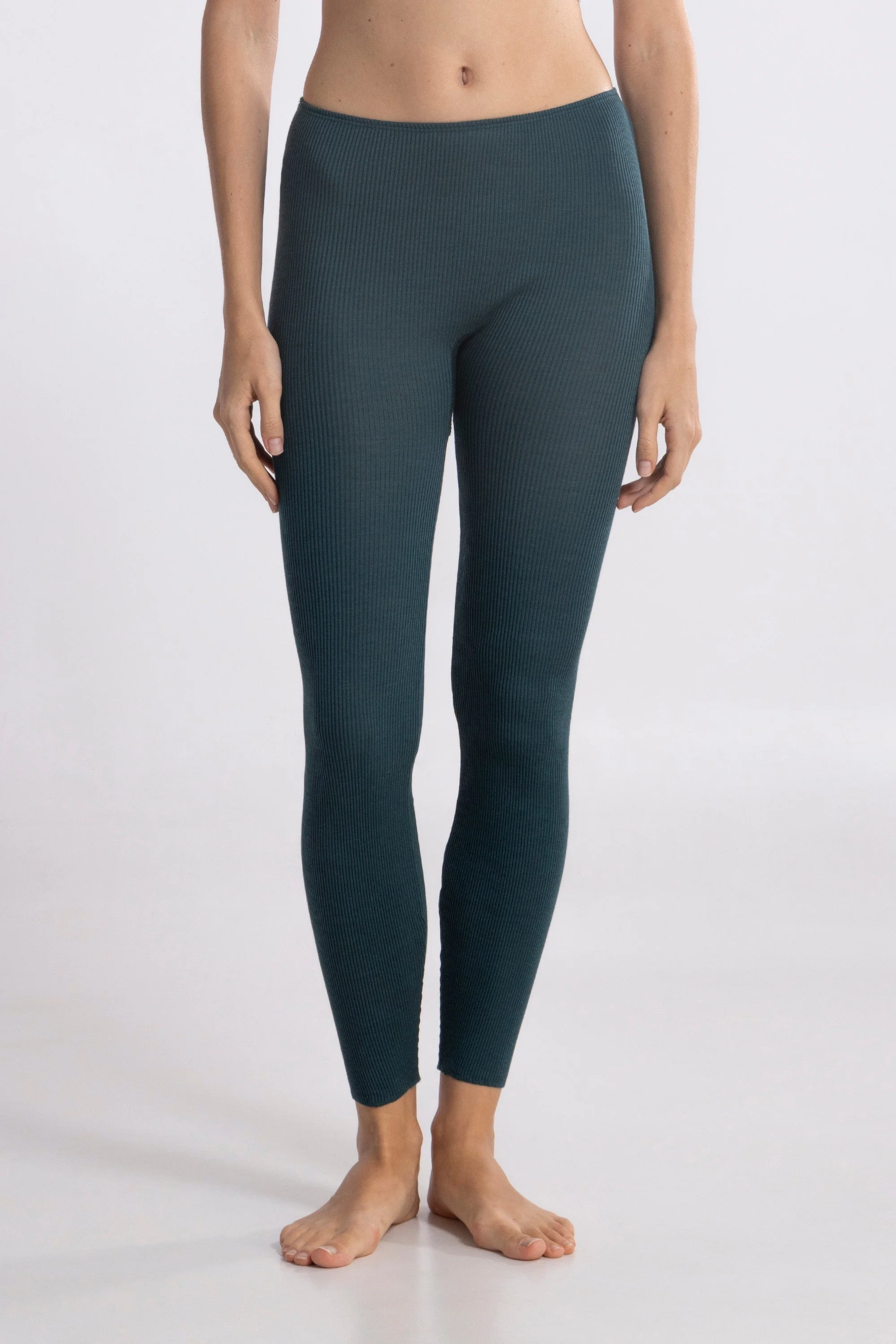 Wool and silk tubolar ribbed leggings 3449 - Image 14