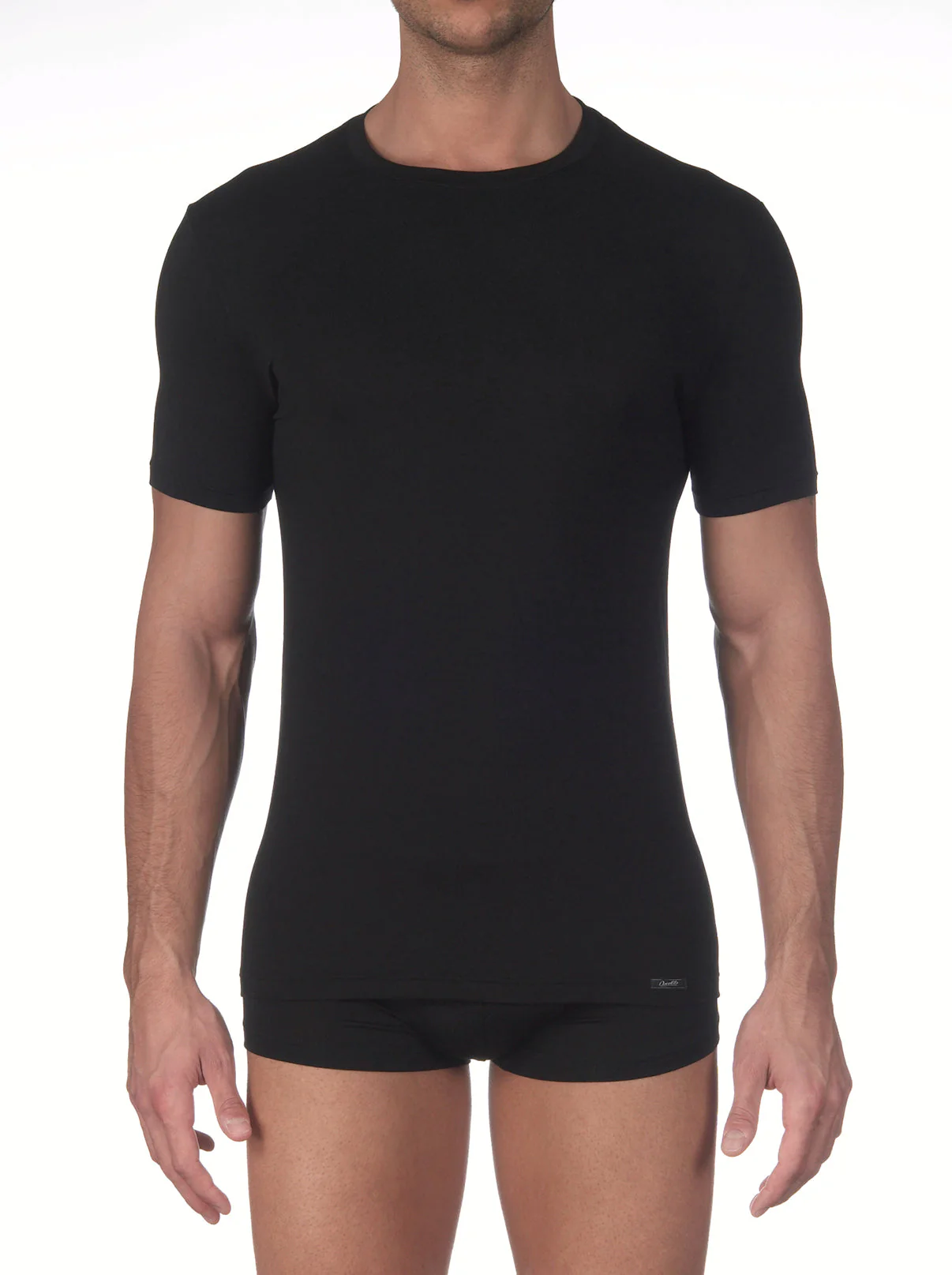 Micromodal T-Shirt Crew Neck 1572 - Image 3